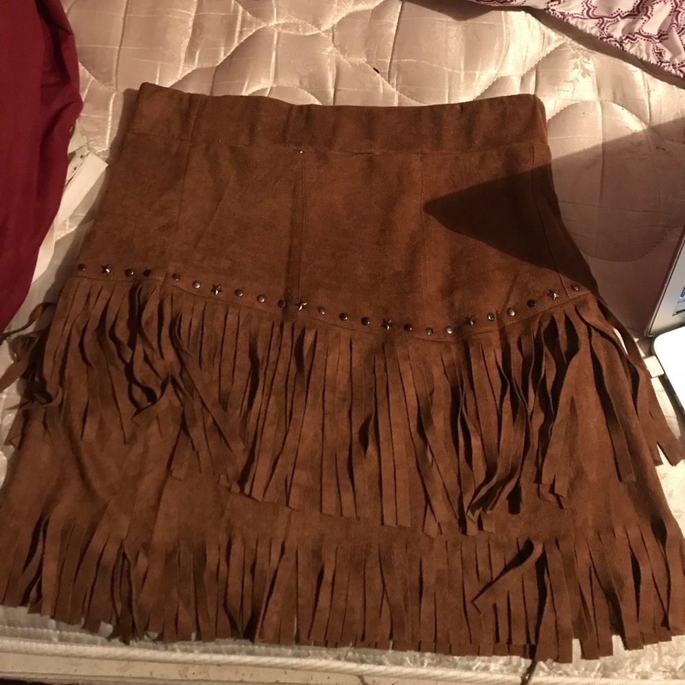 Fringe skirt